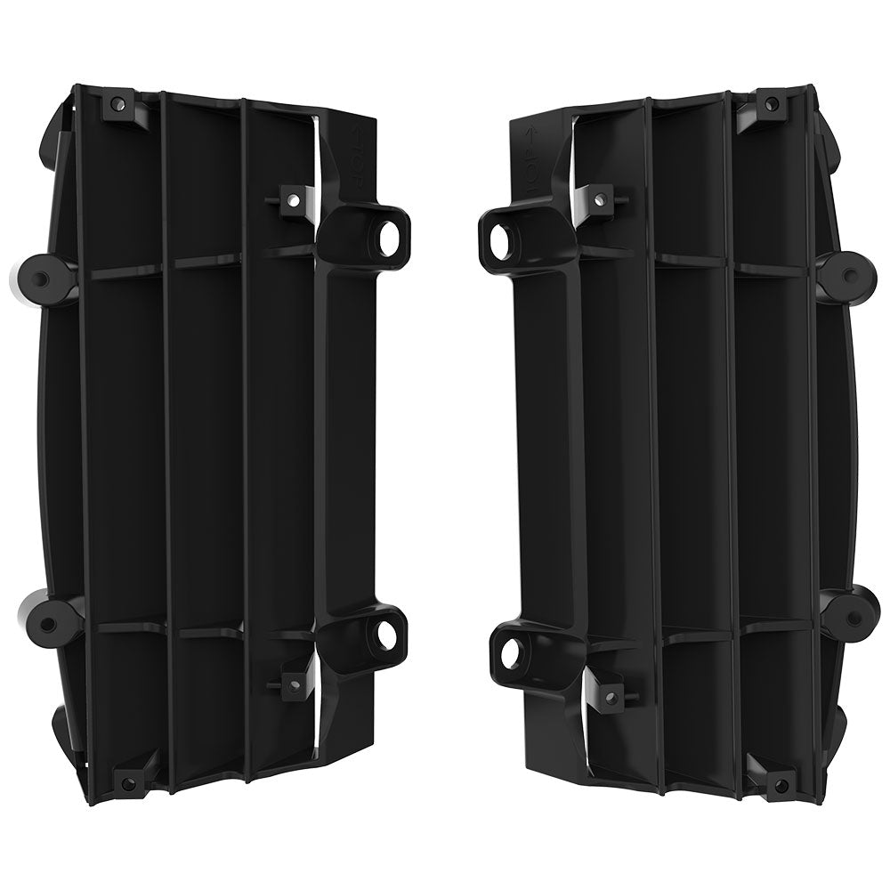 POLISPORT Radiator Louvers KTM/HUSQ 16-22 Black
