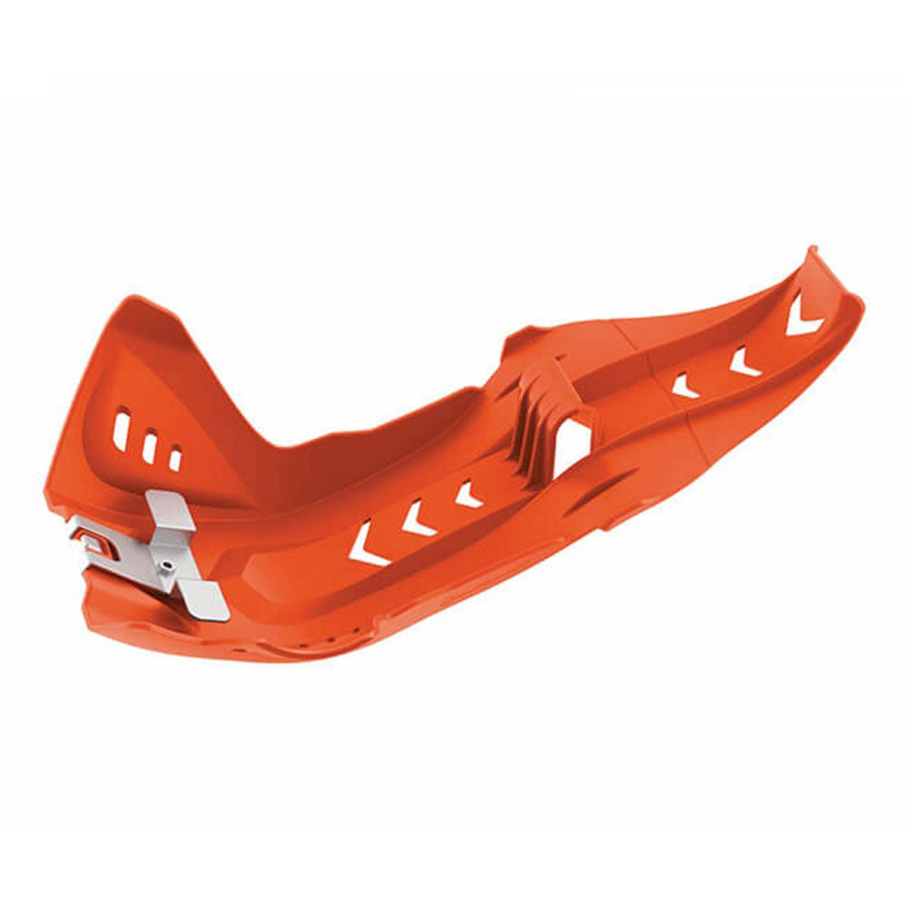 POLISPORT Fortress Skid Plate & linkage KTM/HUSQ Orange^