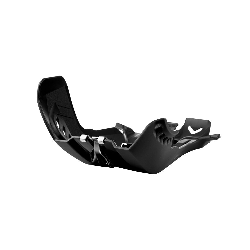 POLISPORT Fortress Skid Plate & Linkage KTM/HUSQ Black^