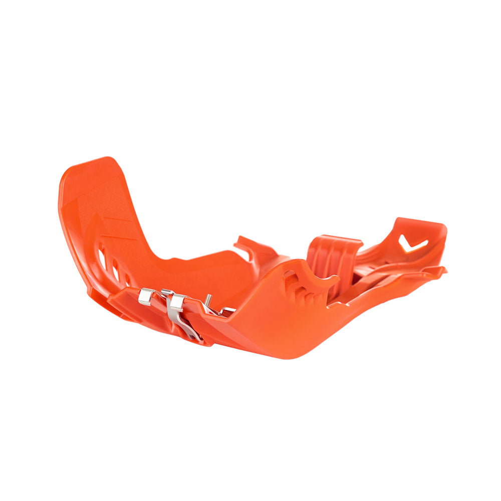 POLISPORT Fortress Skid Plate & Linkage KTM/HUSQ Orange^