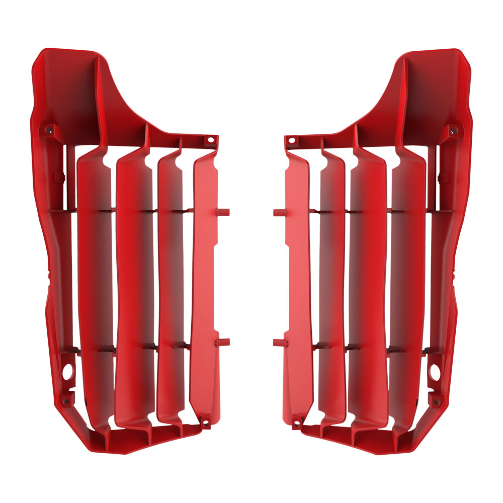 POLISPORT Radiator Louvers HON CRF250R 20-22 Red*