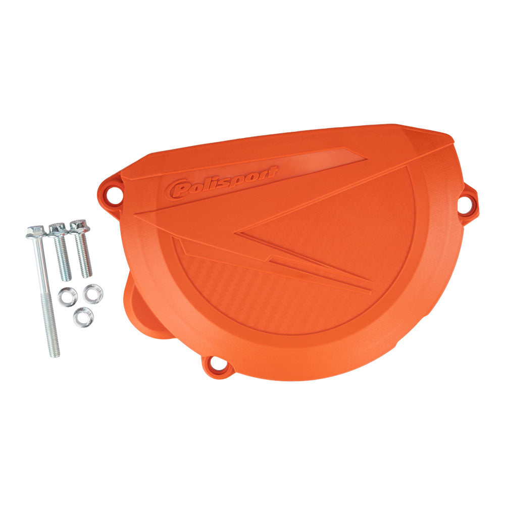 POLISPORT Clutch Cover Protector KTM 250/300 EXC 08-12 Org^