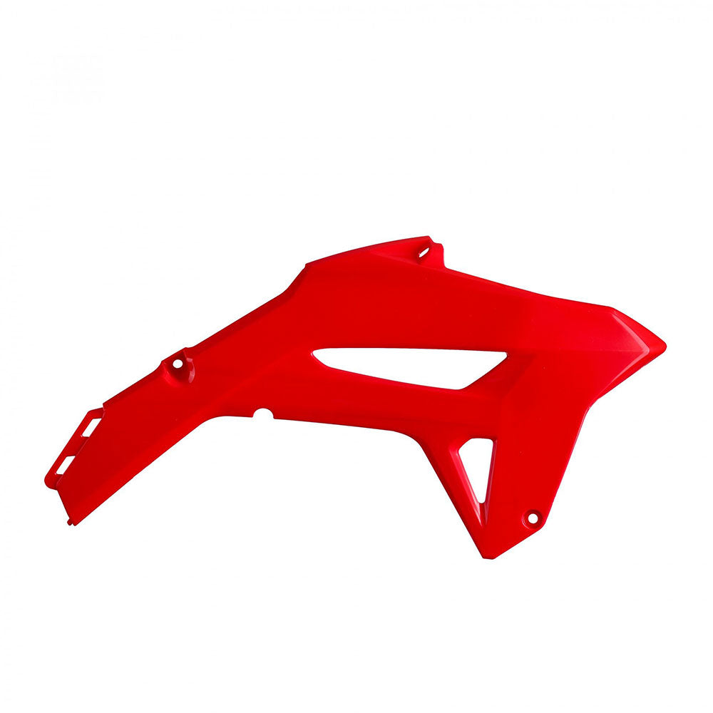 POLISPORT Radiator Shrouds HON CRF250R 22-24 /450R 21-24 Red