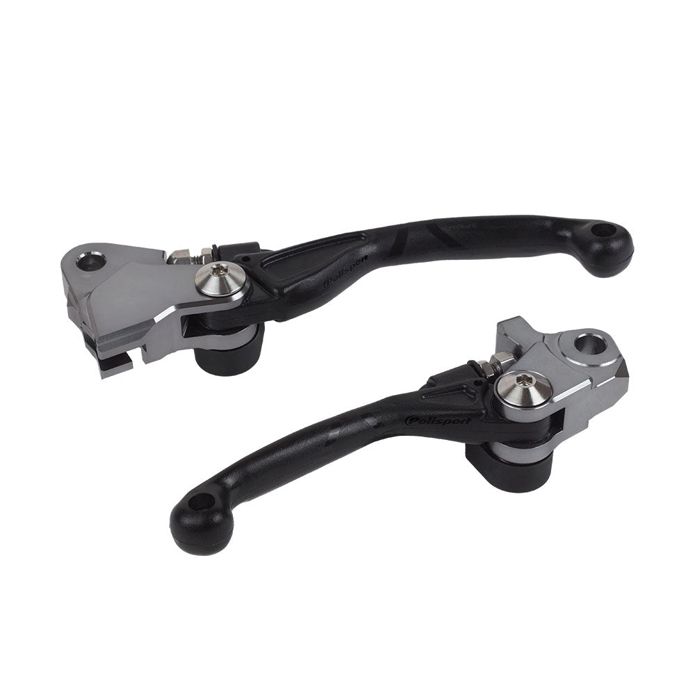POLISPORT Folding Lever Set HON CRF250R/450 Black^