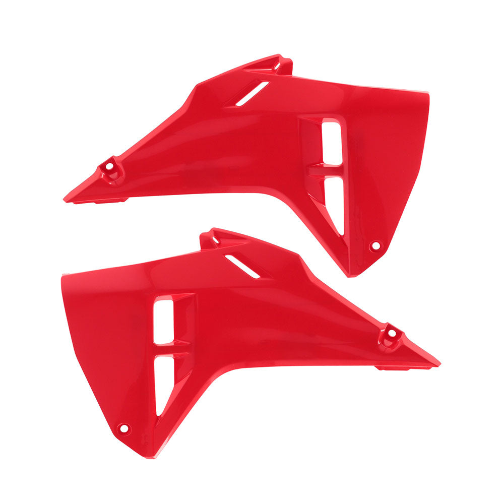 POLISPORT Restyle Radiator Shrouds HON CRF250R CRF450R Red^