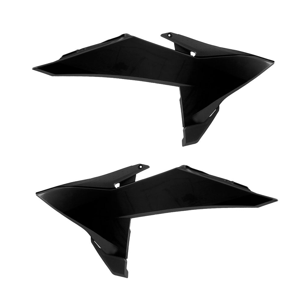 POLISPORT Radiator Shrouds KTM SX-SXF Black 25-26 Black