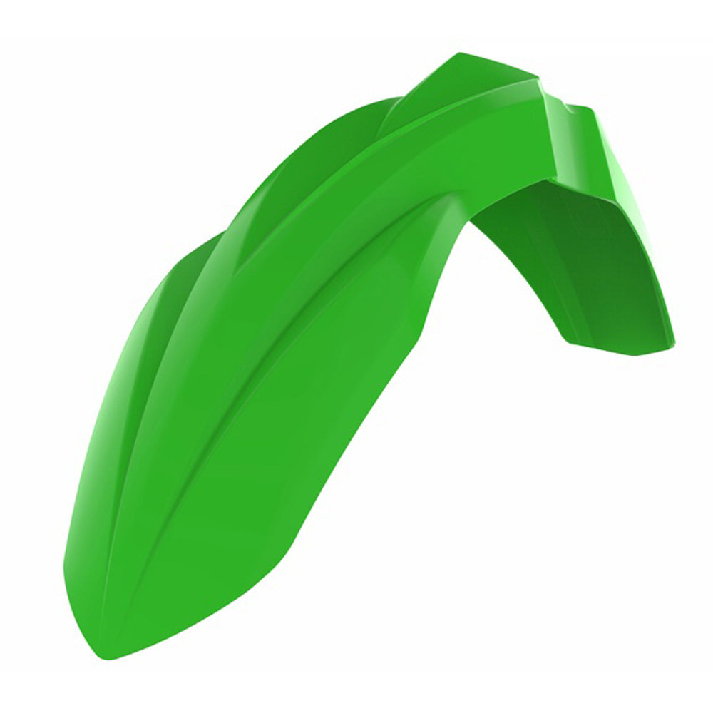 POLISPORT Fender Front KAW KX250F 17-23/450F 16-23 Green