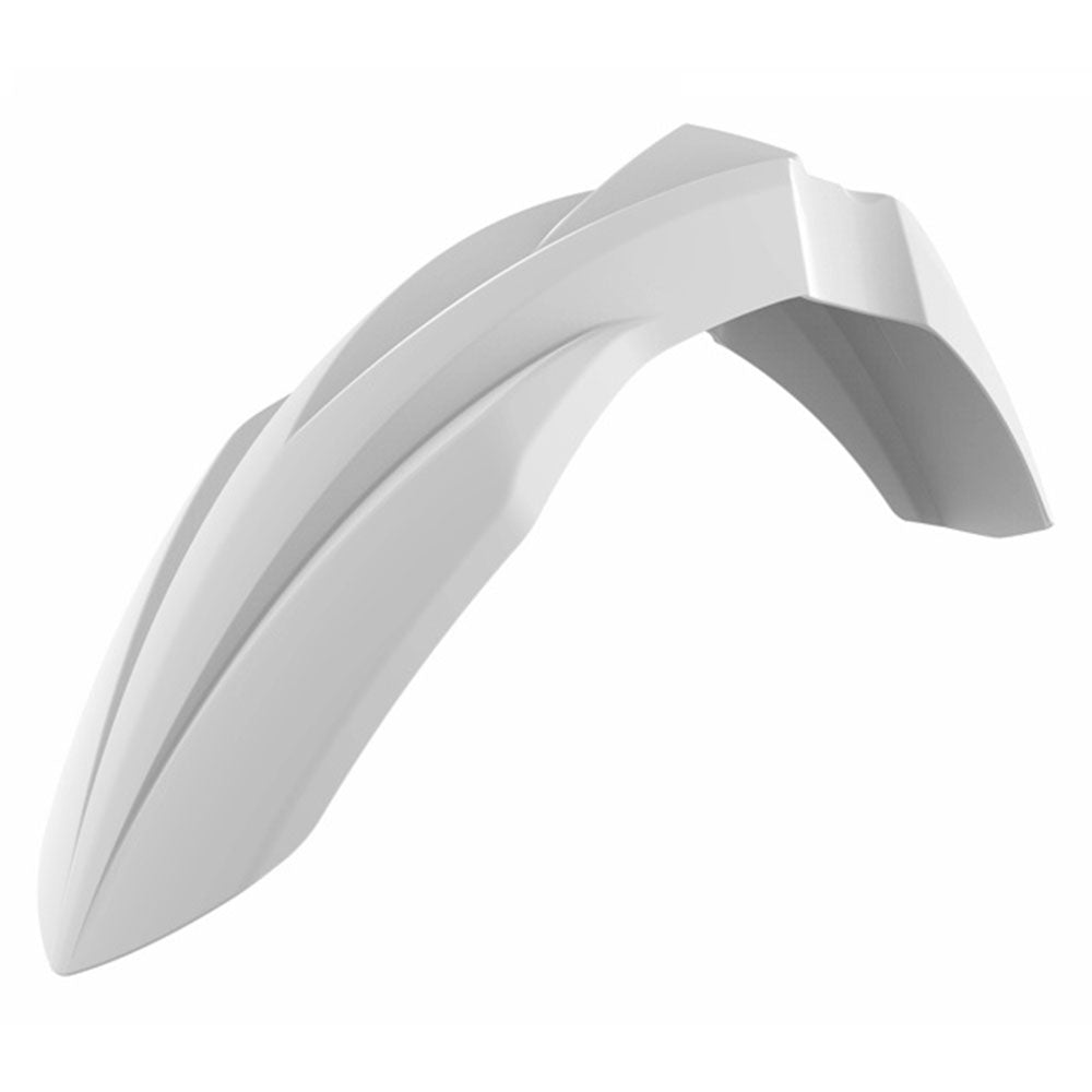 POLISPORT Fender Front KAW KX250F 17-23/450F 16-23 White^