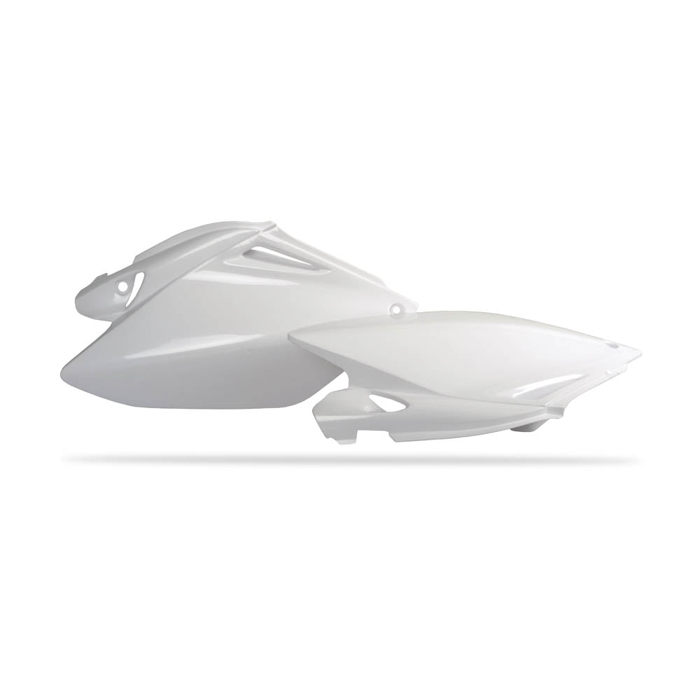 POLISPORT Side Panels HONDA CRF250 06-09 White/White^