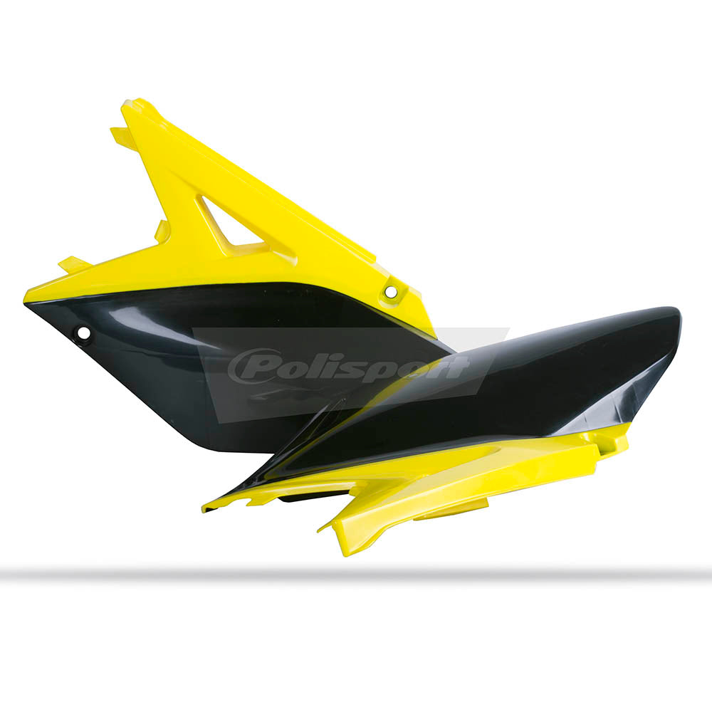 POLISPORT Side Panels SUZ RMZ250 10-18 Yel/Blk^