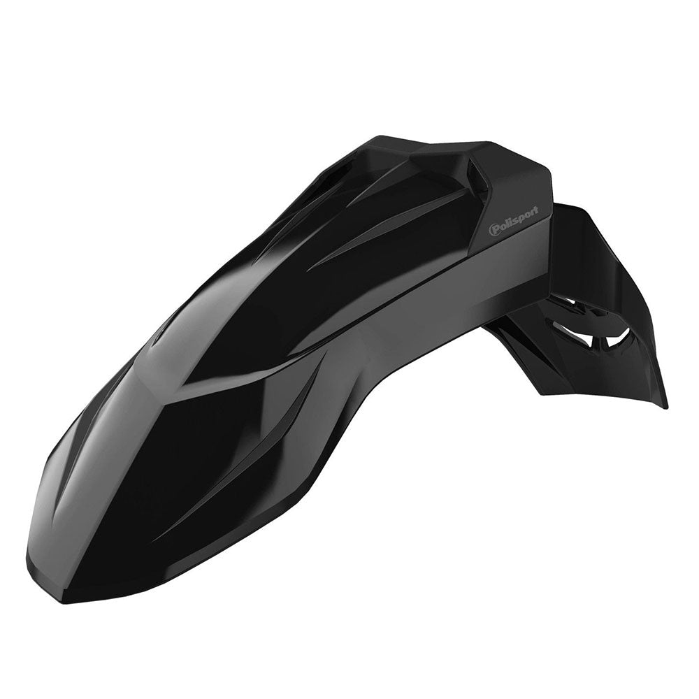 POLISPORT Fender Front Supermoto Black^
