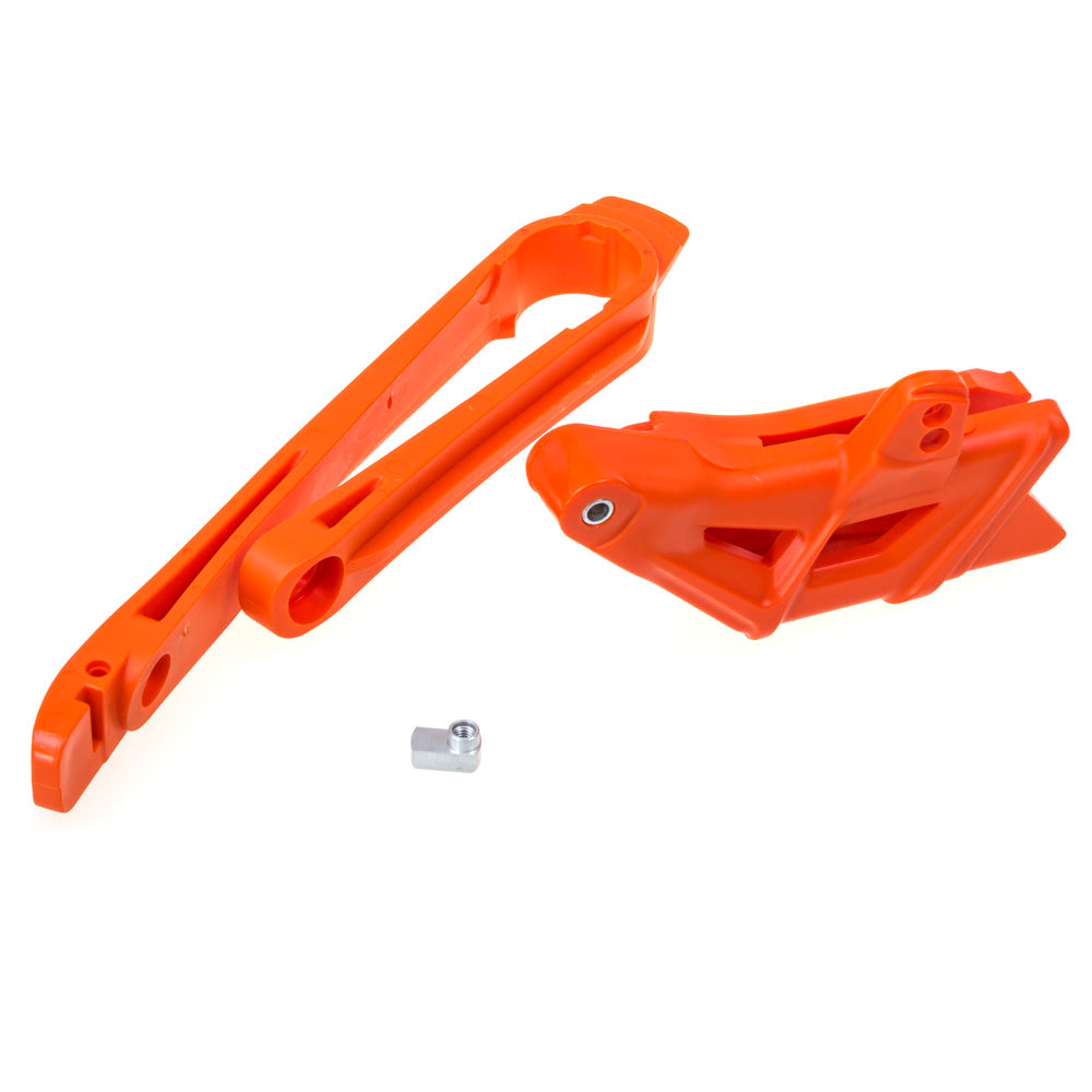POLISPORT Chain Guide & Slider Kit KTM EXC/F /SX Orange*