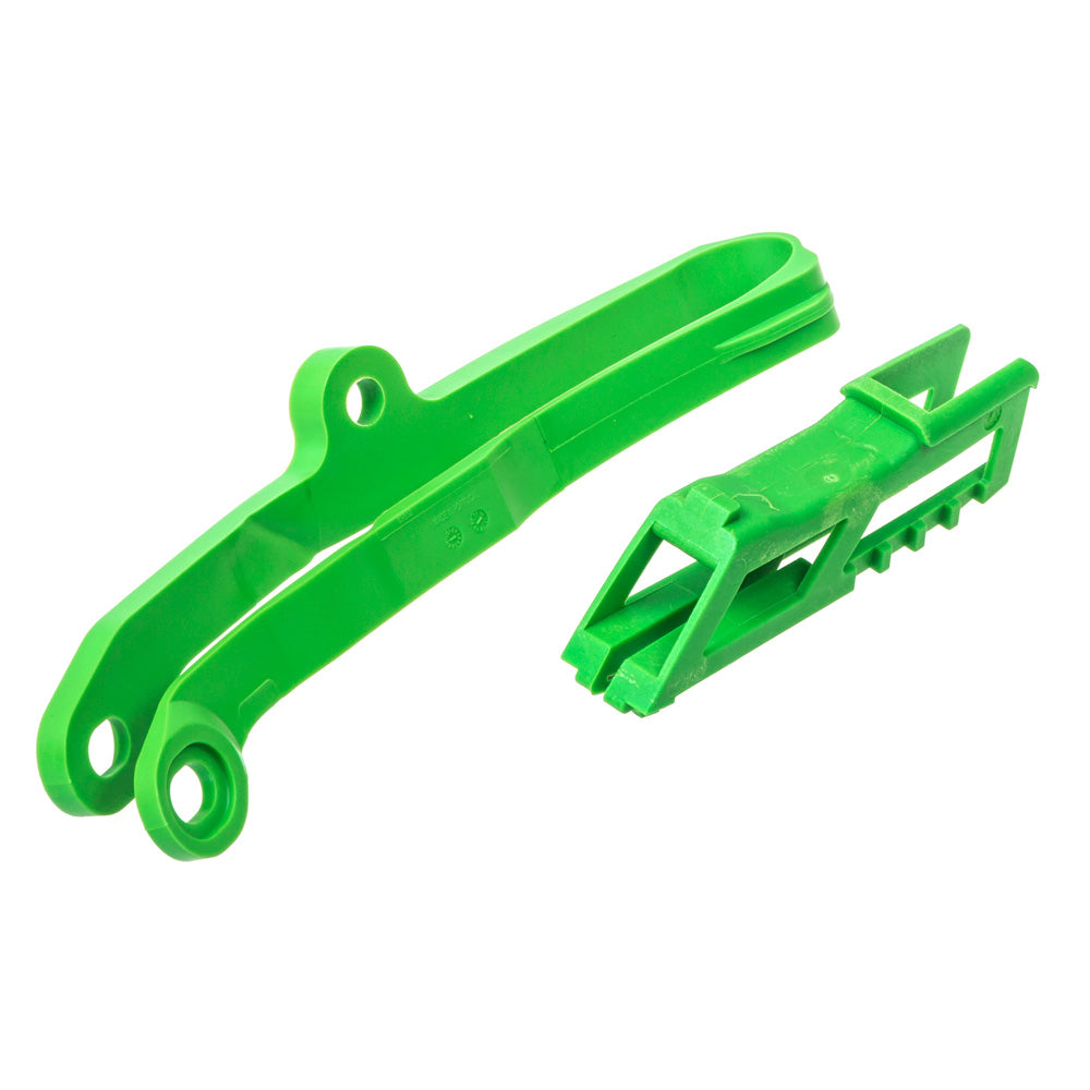 POLISPORT Chain Guide & Slider Kit KAW KX250/450F Green*
