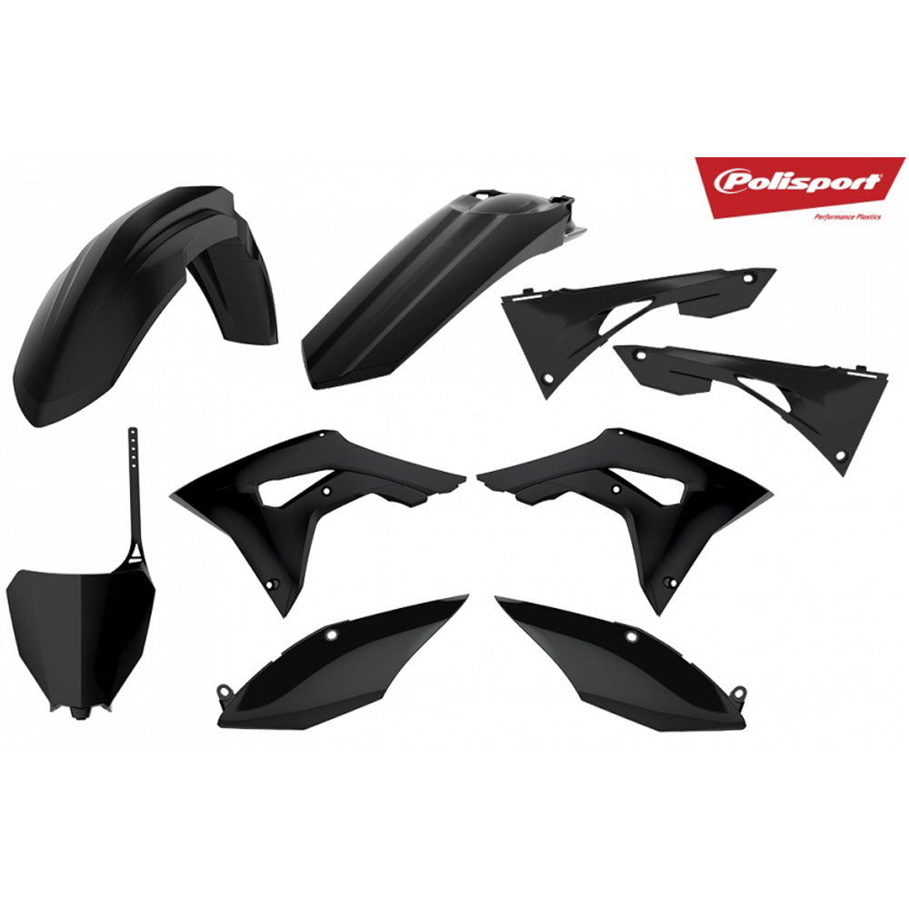 POLISPORT MX Kit HONDA CRF250R 18-21 450R 17-20 Black*