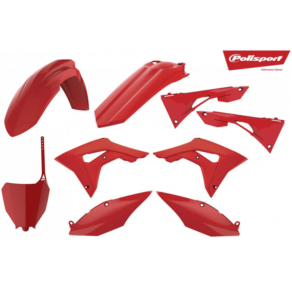 POLISPORT MX Kit HONDA CRF250R 18-21 450R 17-20 Red^*
