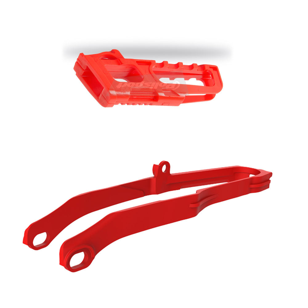 POLISPORT Chain Guide & Slider Kit HONDA Red*