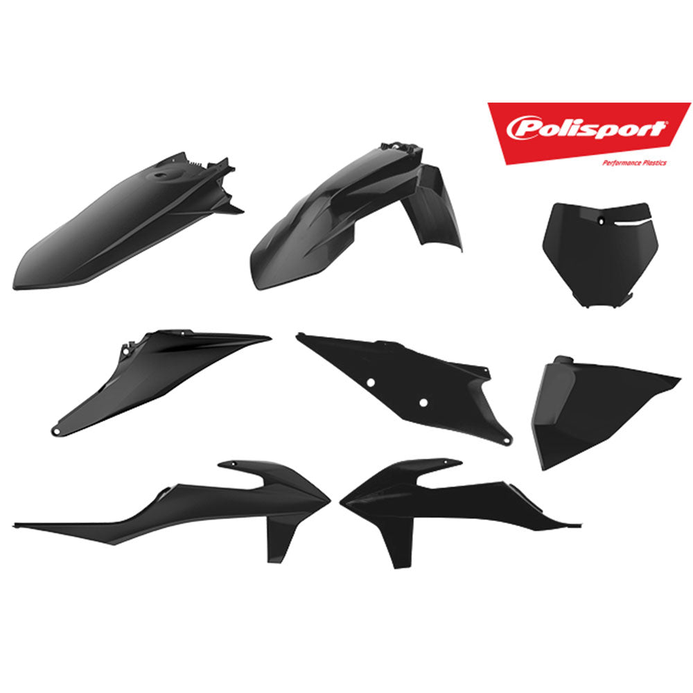 POLISPORT MX Kit KTM SX/SXF 19-22 Black*