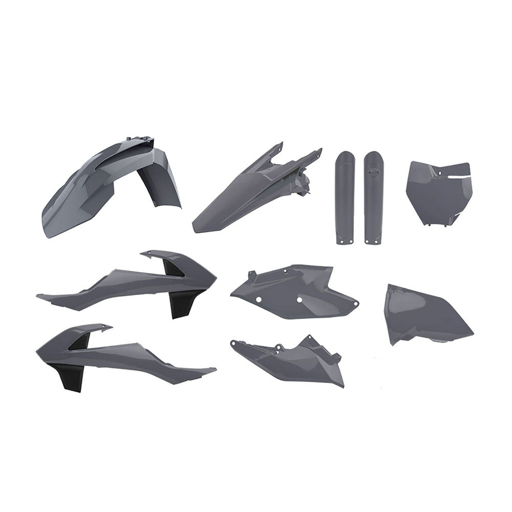 POLISPORT MX Kit KTM SX/SX-F/XC/XC-F 16-18 Full Kit N/Gray^