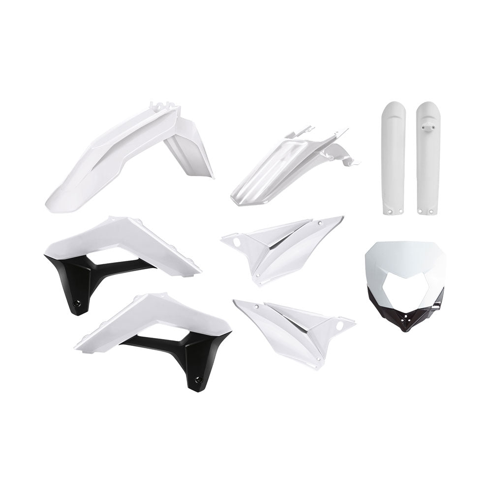 POLISPORT Enduro Kit SHERCO 17-23 Full Kit White^