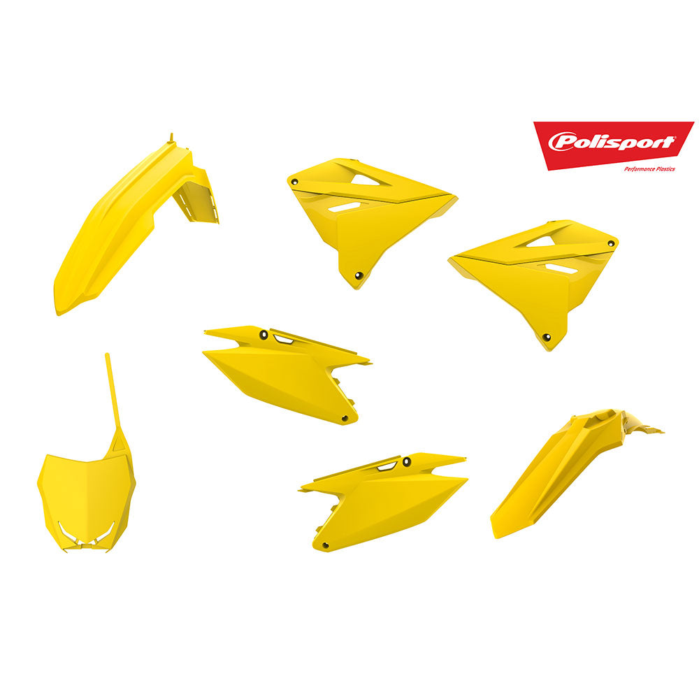 POLISPORT MX Restyle Kit SUZ RM125/250 01-08 Yellow^