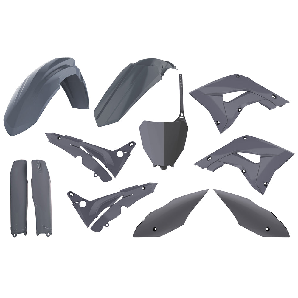 POLISPORT MX Restyle Kit HONDA CR125R/250R 02-07 Nardo Grey^