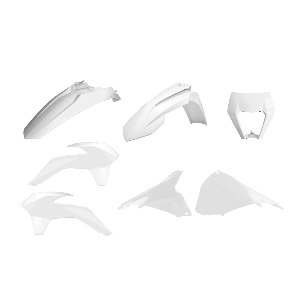 POLISPORT MX Restyle Kit KTM EXC/EXC-F White^