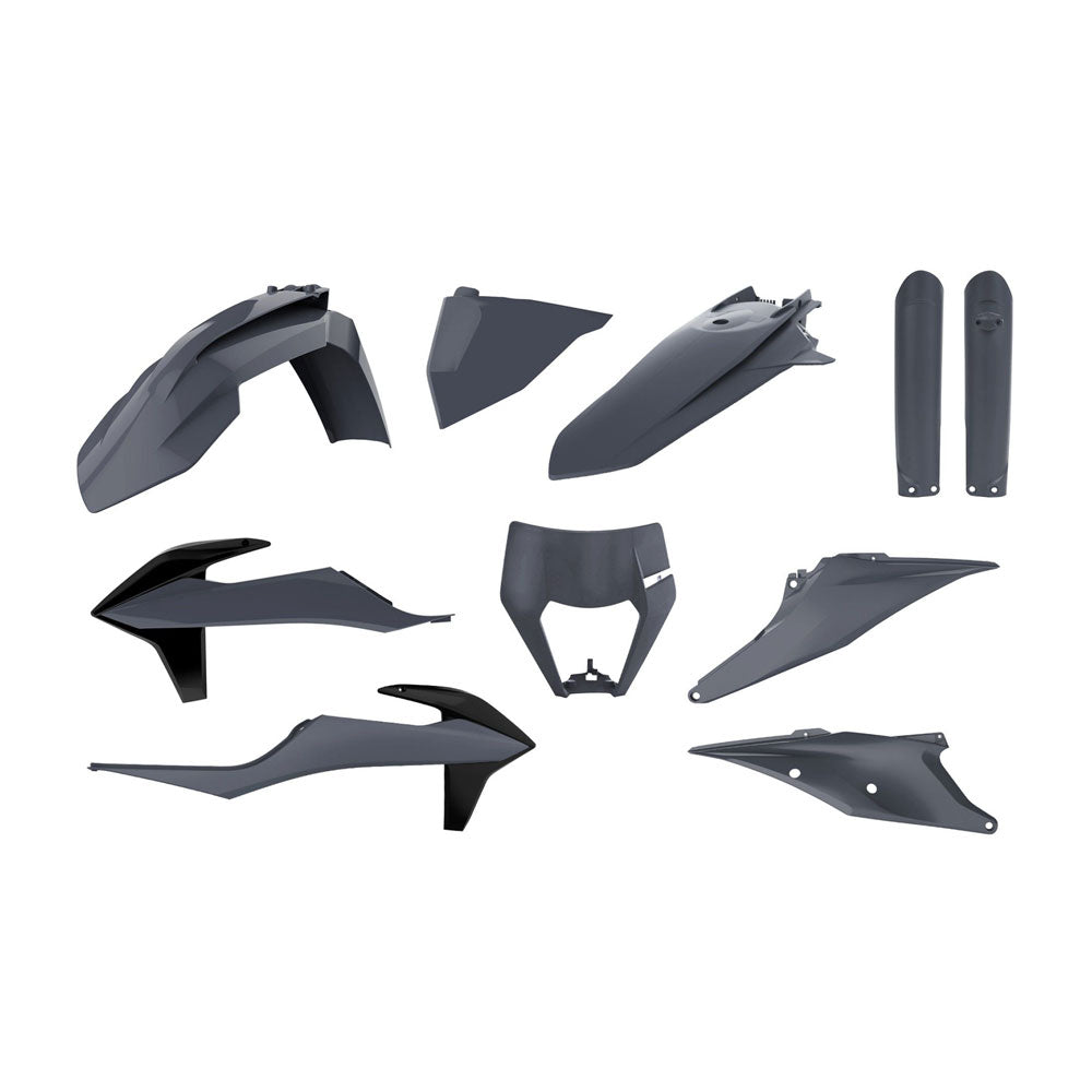 POLISPORT Enduro Kit KTM EXC/EXCF 20-22 Full Kit Nardo Grey^