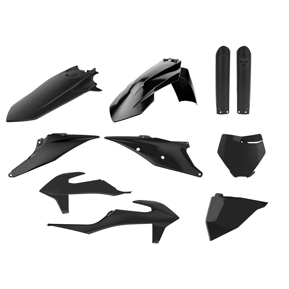 POLISPORT MX Kit KTM SX/SXF 19-22 Full Kit Black^