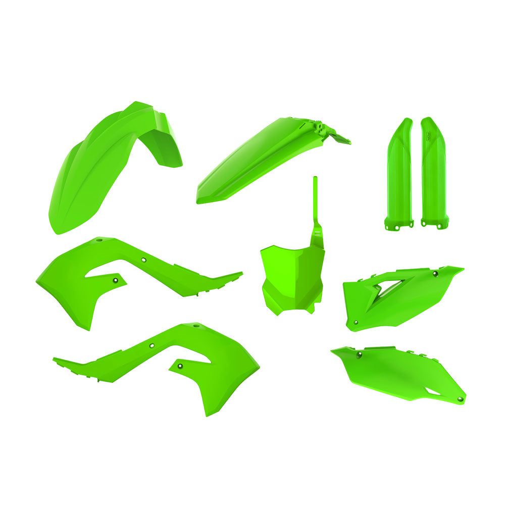 POLISPORT MX Kit KAWASAKI KXF450 19-23 Lime Green^
