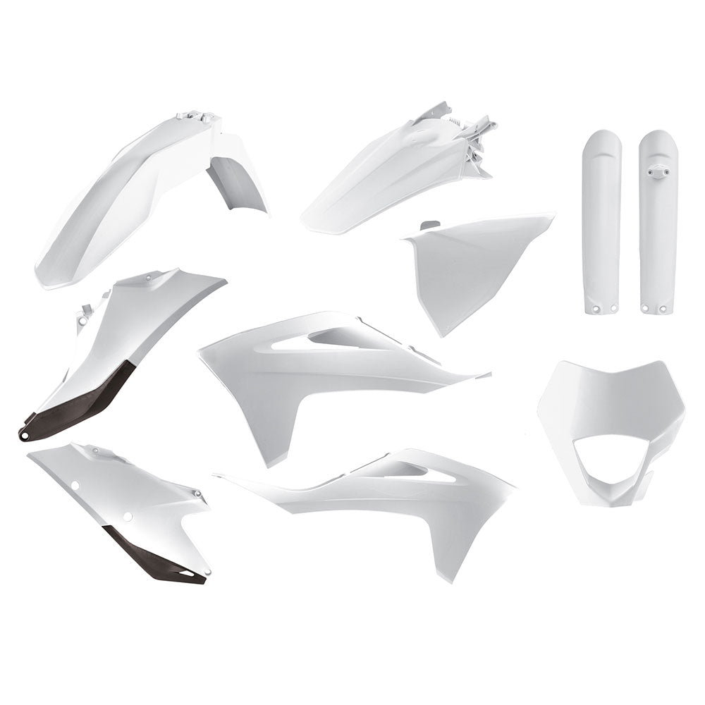 POLISPORT Enduro Kit GAS GAS EC/ECF 21-23 Full Kit White^