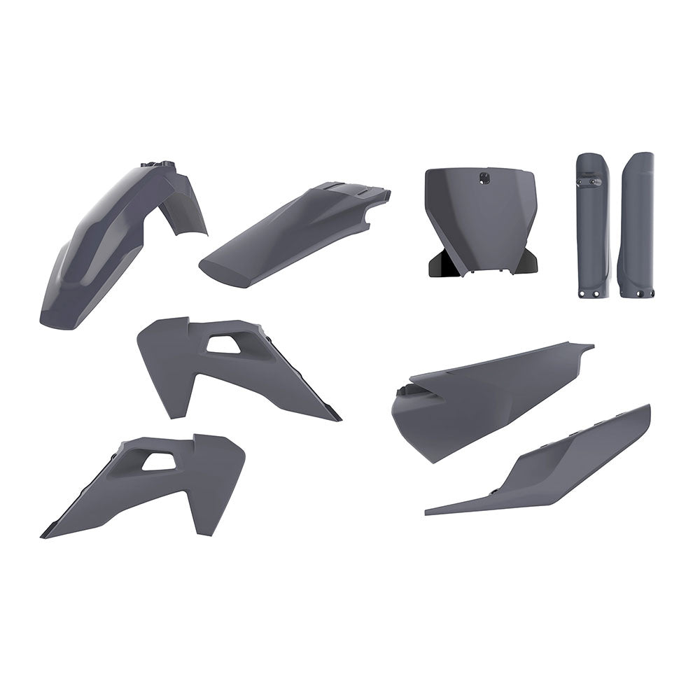 POLISPORT MX Kit HUSQ TE/FE 20-23 Full Kit Nardo Grey^