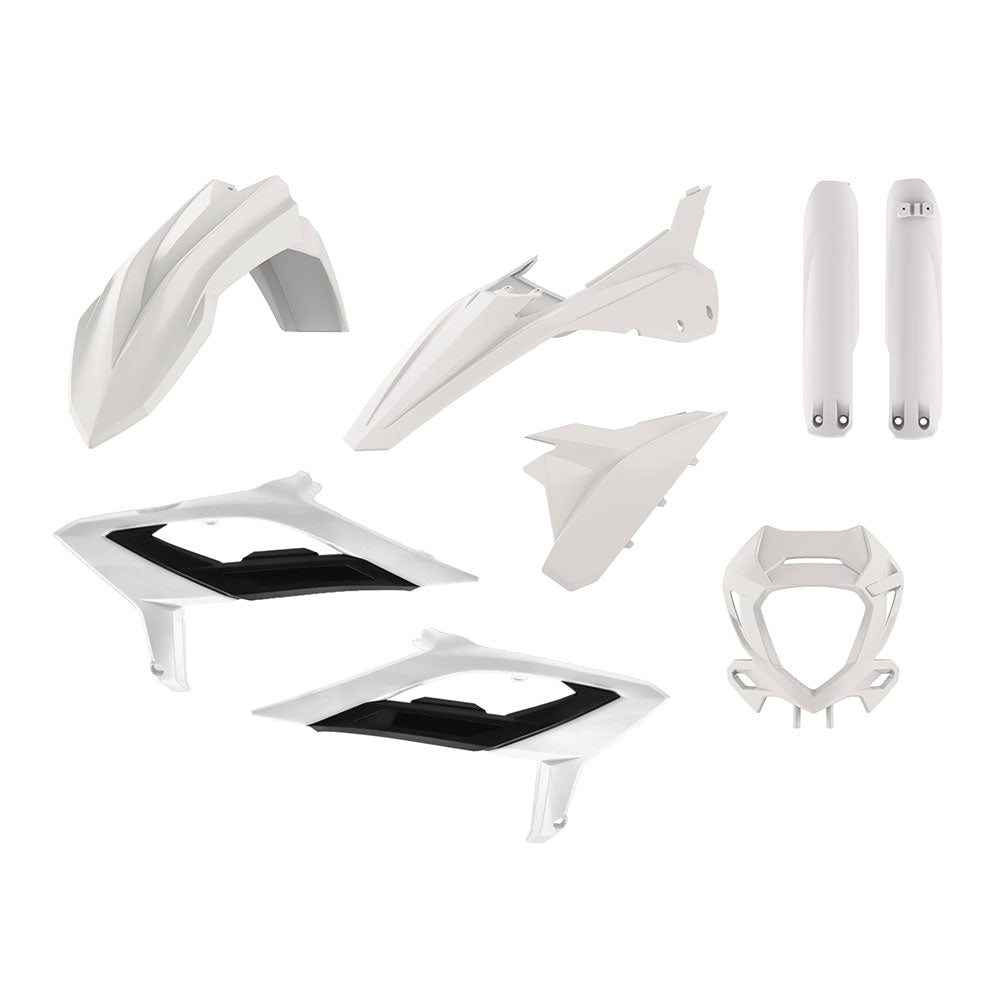 POLISPORT Enduro Kit BETA RR 2T/4T 23-24 Full Kit White^