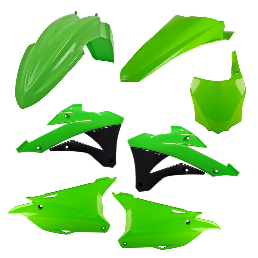 POLISPORT MX Kit KAWASAKI KX85 22-24 Green OEM^