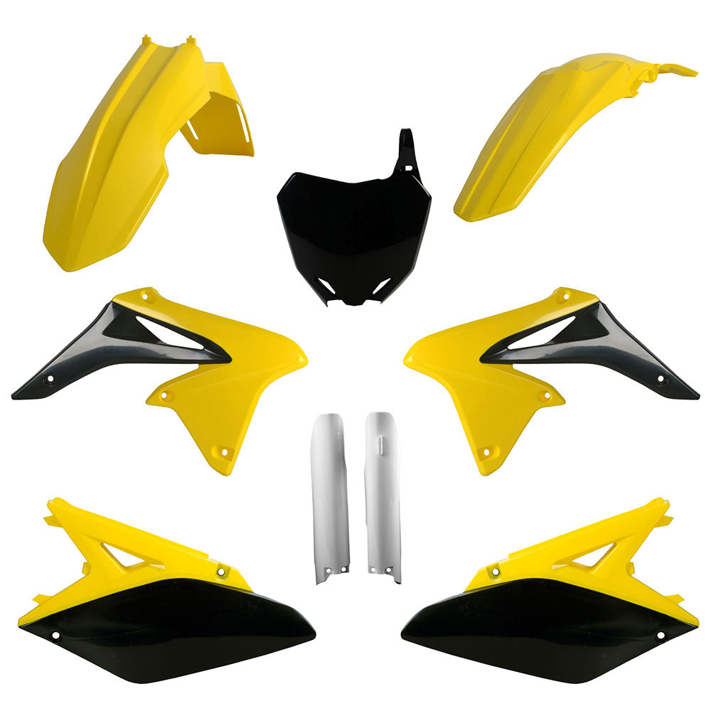POLISPORT MX Kit SUZ RMZ250 10-18 Yell/Blk^