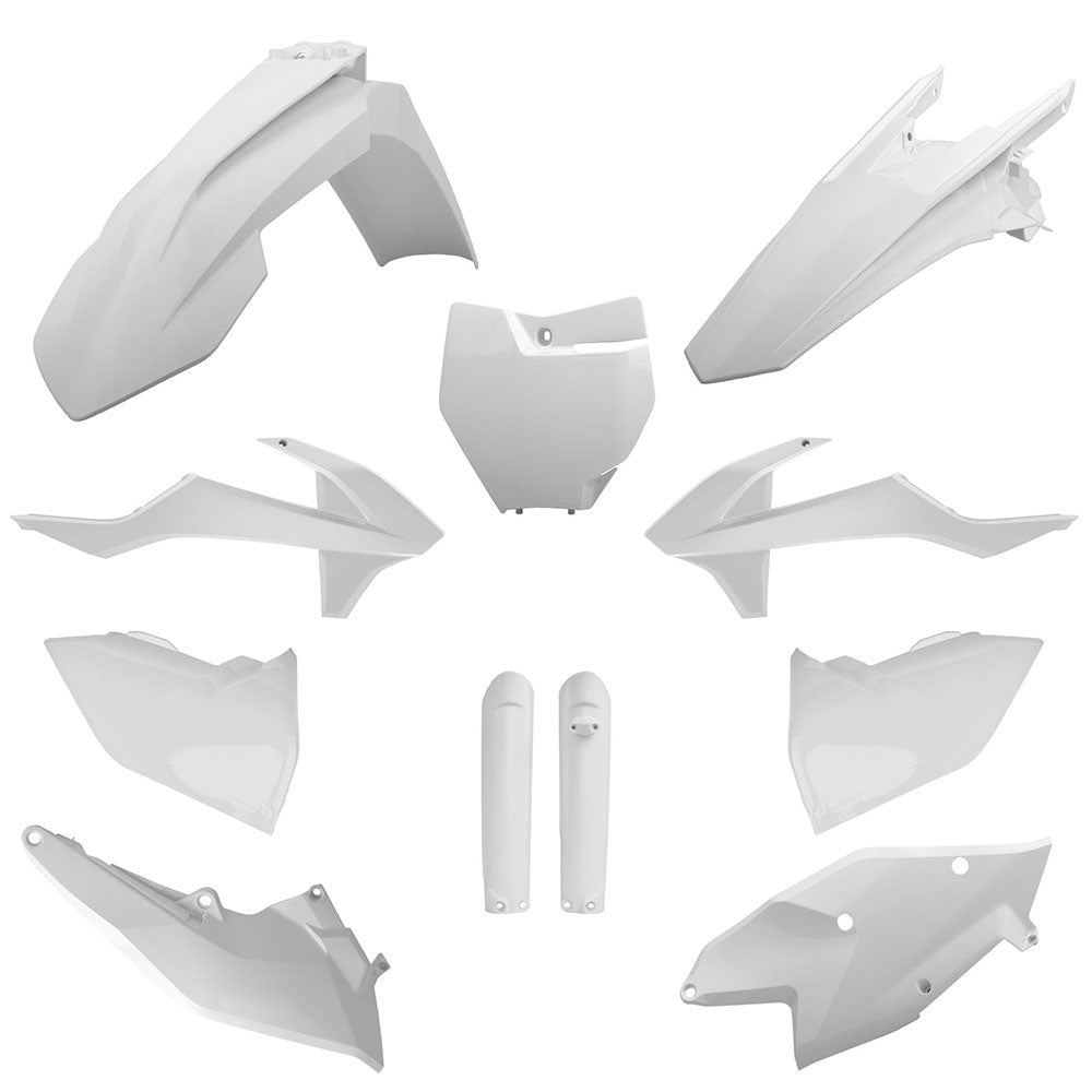 POLISPORT MX Kit KTM SX/SXF 16-18 Full Kit White^