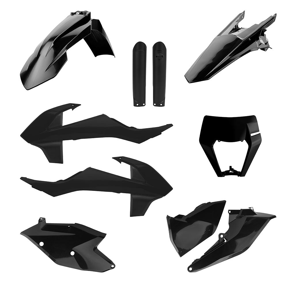 POLISPORT Enduro Kit KTM EXC/EXCf 17-19 Full Kit Black