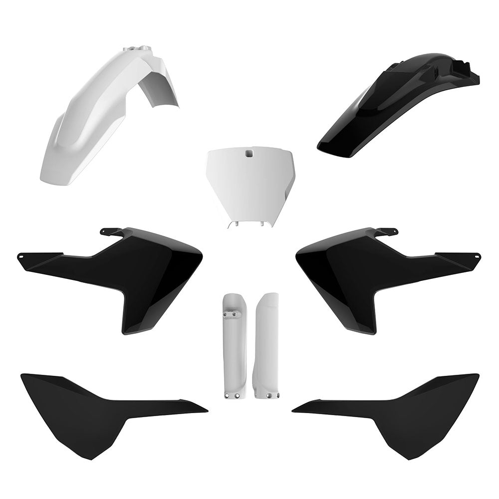 POLISPORT MX Kit HUSQ TC/FC 16-18 White/Black^