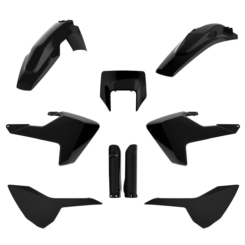 POLISPORT Enduro Kit HUSQ TE/FE 17-19 Full Kit Black