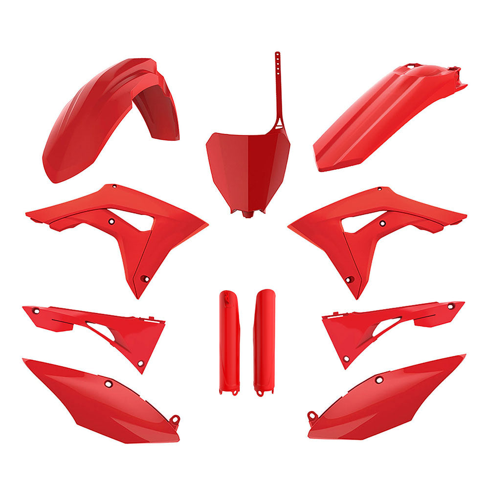 POLISPORT MX Kit HONDA CRF250R 18-21 CRF450R 17-20 F/Kit Red
