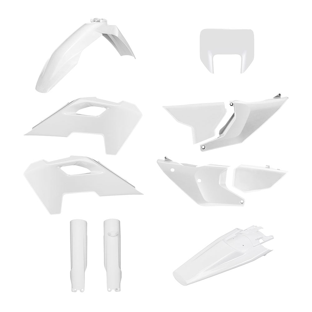 POLISPORT Enduro Kit HUSQ TE/FE 24-25 Full Kit White