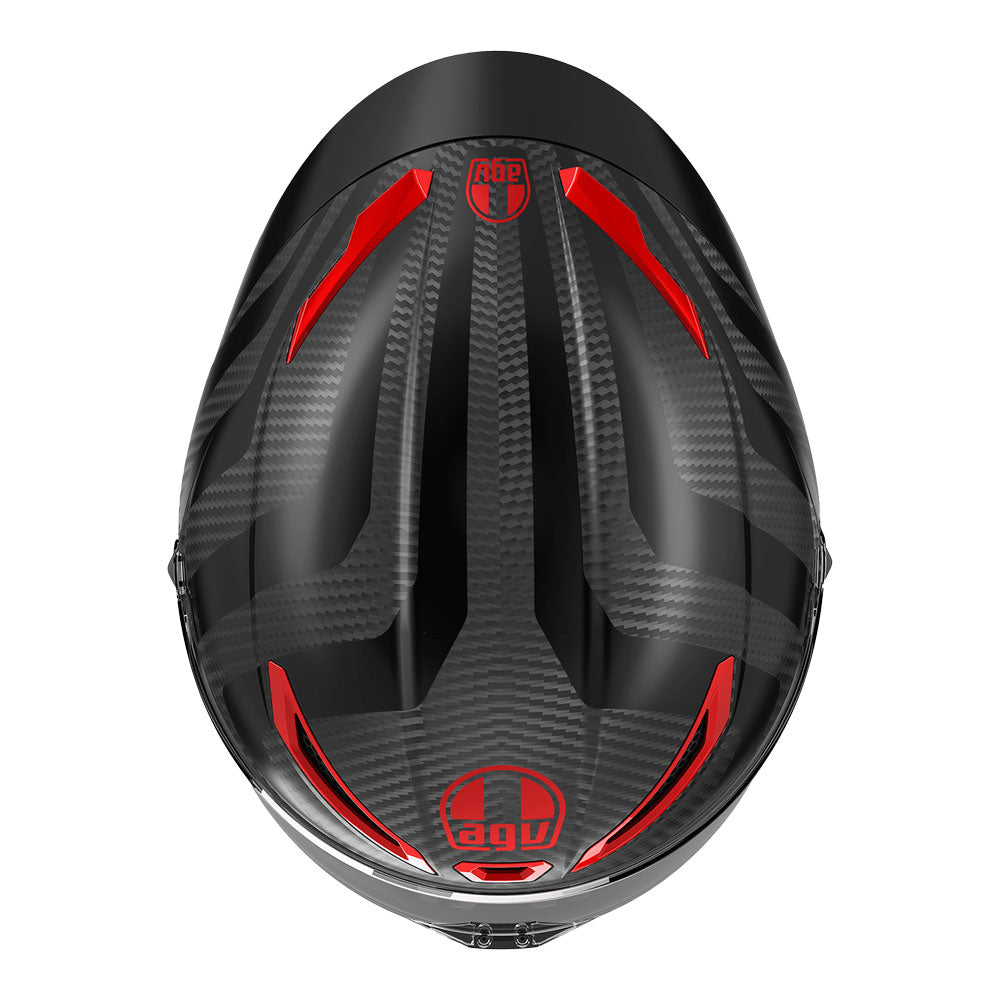 AGV Pista GP RR Intrepido Matt Carbon/Black/Red S