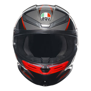 AGV K6 S Slashcut Black/Red XL