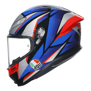 AGV K6 S Slashcut Blue/Red M
