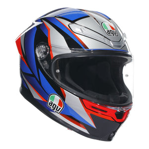 AGV K6 S Slashcut Blue/Red XL