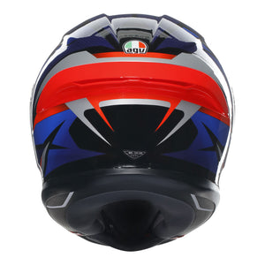 AGV K6 S Slashcut Blue/Red XL