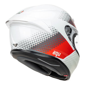 AGV K6 S Smu Fision White/Red/Light Grey S