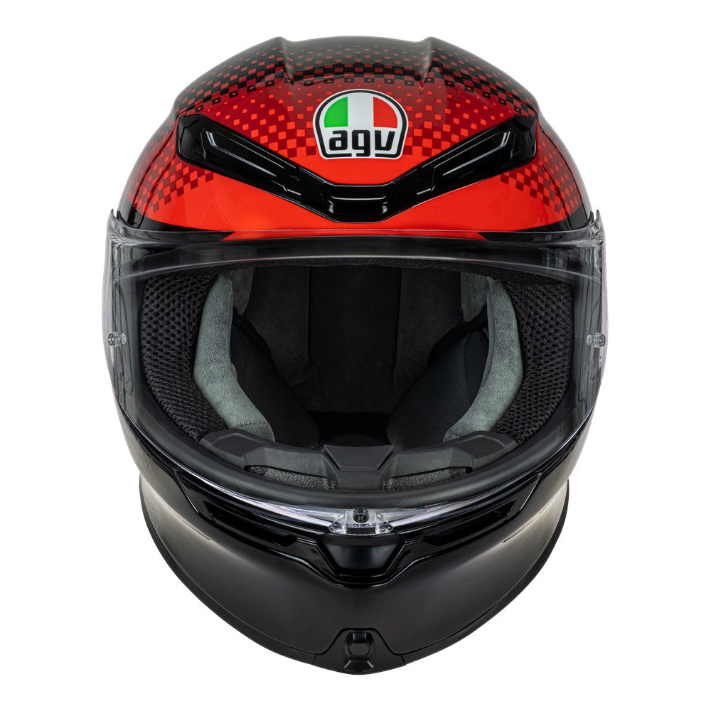 AGV K6 S Smu Fision Black/Red XL