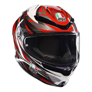AGV K6 S Reeval White/Red/Grey S