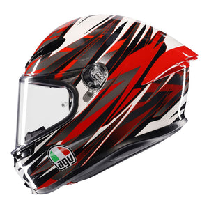 AGV K6 S Reeval White/Red/Grey L