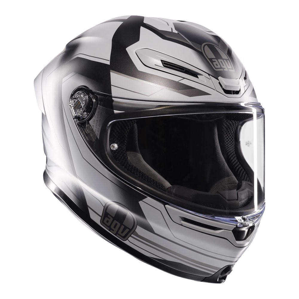 AGV K6 S Ultrasonic Matt Black/Grey M